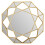 Premier Housewares Premier Housewares Marcia Gold Octagonal Wall Mirror 1