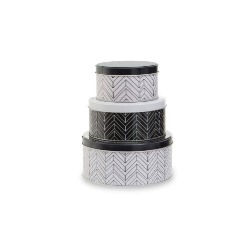Premier Housewares Set of Three Urban Storage Tins