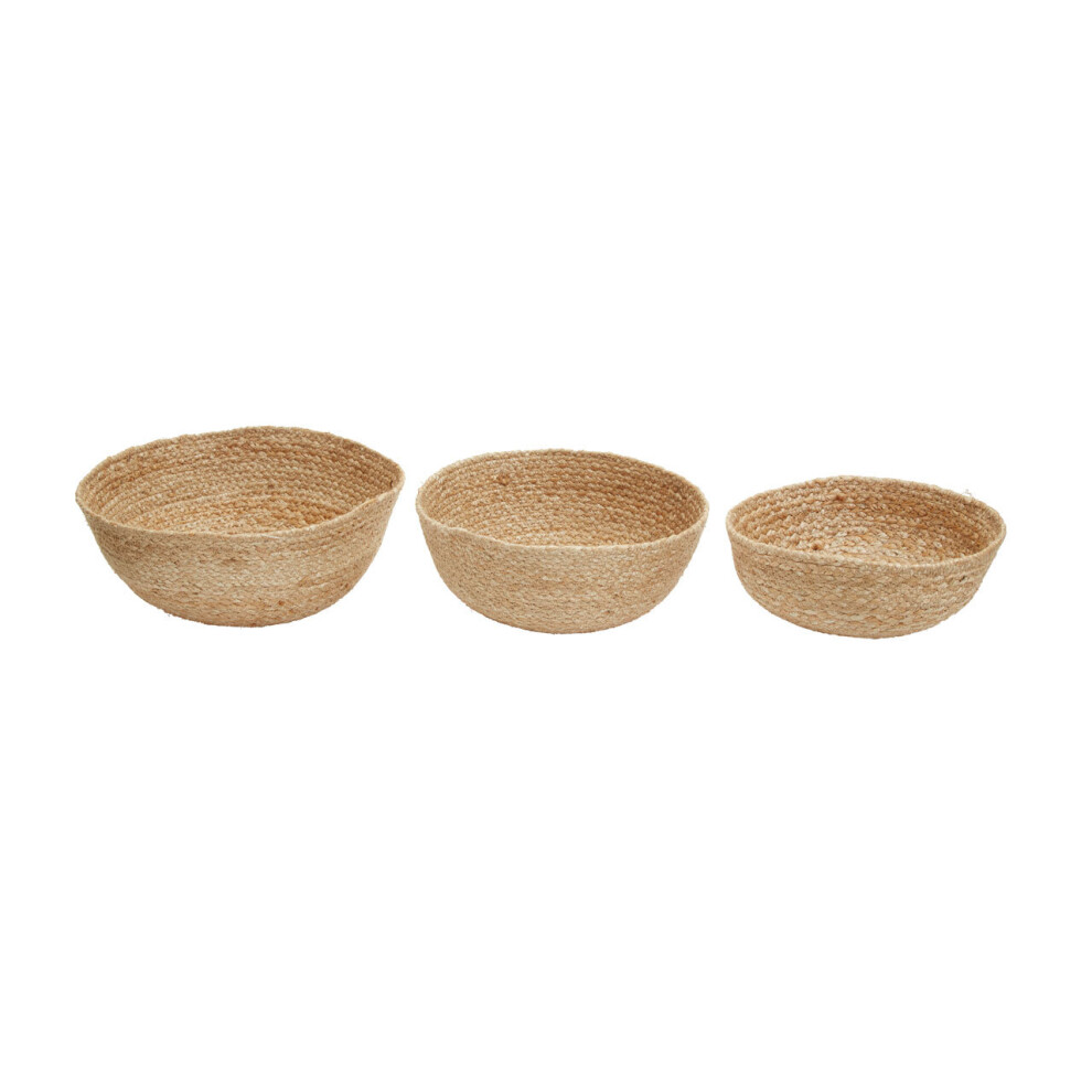 Premier Housewares Set of Three Jute Baskets