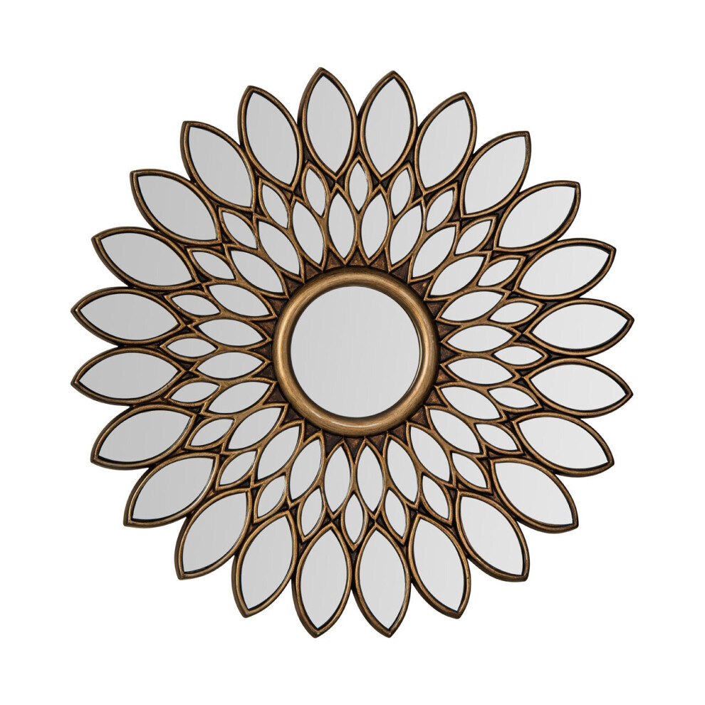 Premier Housewares Lyra Bronze Wall Mirror