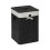 Premier Housewares Premier Housewares Kankyo Black Square Laundry Hamper 1