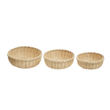 Premier Housewares Set of Three Bamboo Baskets
