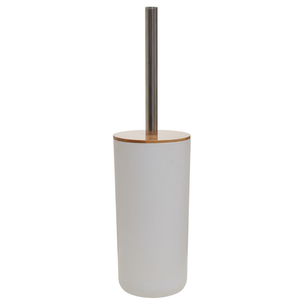 Premier Housewares Canyon Toilet Brush Holder White