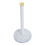Premier Housewares Practical Design White Marble Effect Kitchen Roll Holder, Stylish Kitchen Roll Holder, One Handed Use Holder 2