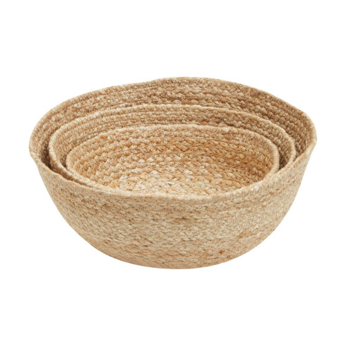 Premier Housewares Premier Housewares Set of Three Jute Baskets 1