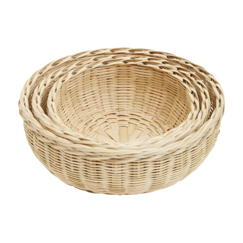 Premier Housewares Premier Housewares Set of Three Bamboo Baskets 1