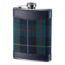 Premier Housewares Green Tartan Hip Flask