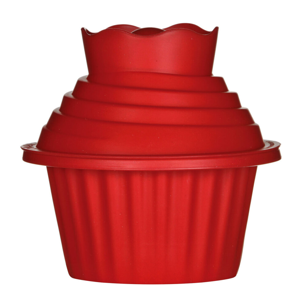 Premier Housewares 3Pc Giant Cupcake Set Red