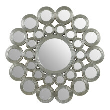 Premier Housewares Maris Silver Wall Mirror