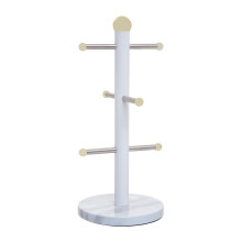 Stylish Design Six Cup Mug Tree, Efficient Mug Tree Stand, Durable Constructed Coffee Cup Tree Stand