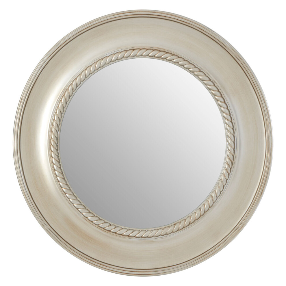 Premier Housewares Champagne Rounded Wall Mirror