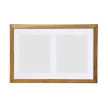 Premier Housewares Walnut Wood 2 of 8 x 10" Collage Photo Frame