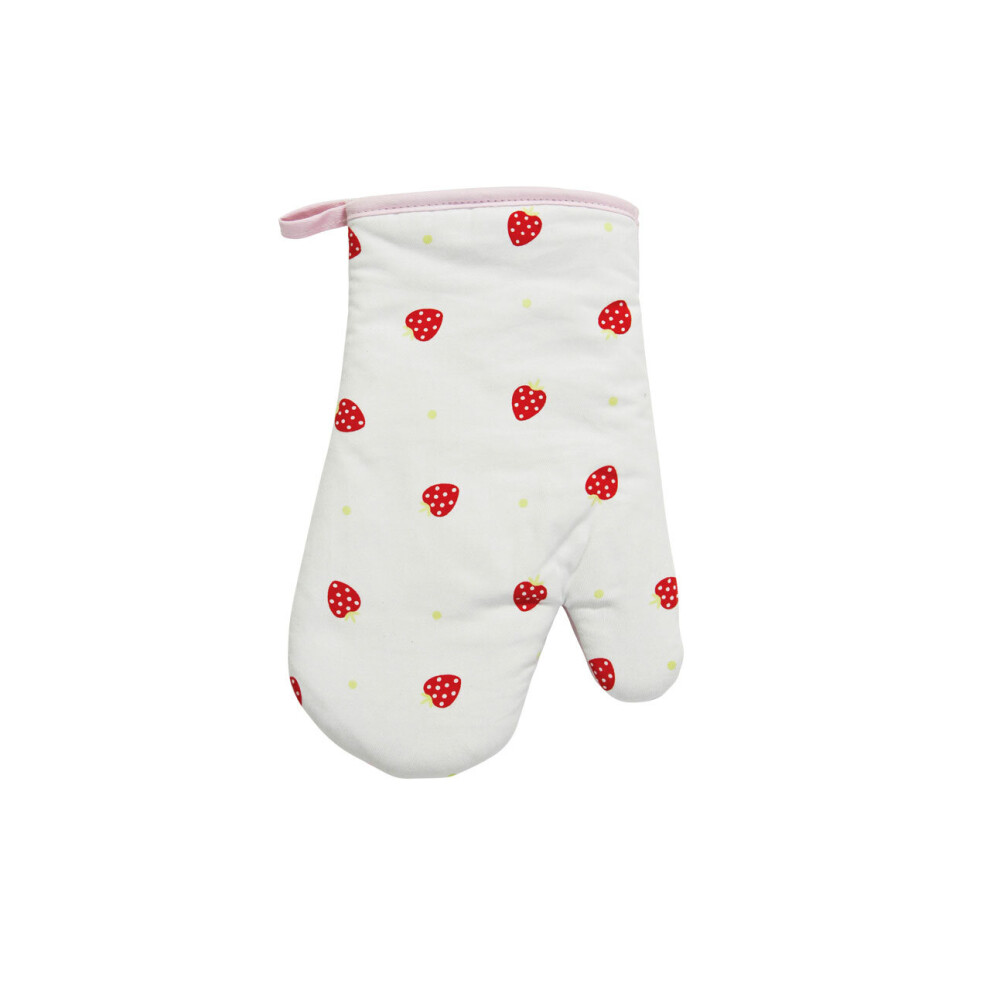 Premier Housewares Strawberry Fields Single Oven Glove