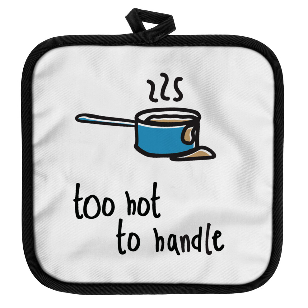 Premier Housewares Doodle "too hot to handle" Pot Holder