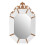 Premier Housewares Premier Housewares Wall Mirror with Gold Resin Frame 1