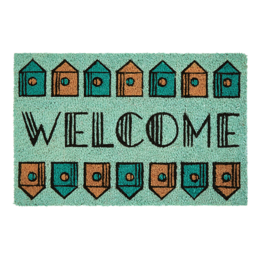 Premier Housewares Welcome Home Doormat Light/Green