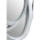 Premier Housewares Premier Housewares Silver Finish Elliptical Design Wall Mirror 4