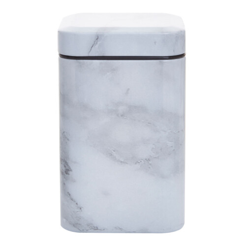 Premier Housewares 5 Pc Marble Effect Kitchen Storage Set, Kitchen Storage Set, 5 Piece Kitchen Canister Set, Metal Canisters 1