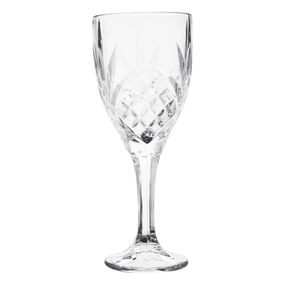 Premier Housewares Setof Four Beaufort Crystal Wine Glasses