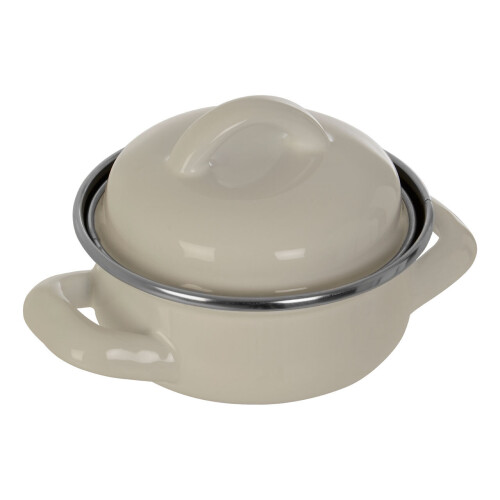 Premier Housewares Premier Housewares Porter 10cm Dia White Mini Casserole Dish 1