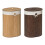 Premier Housewares Premier Housewares Kankyo Natural Oval Laundry Hamper 2