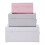 Premier Housewares Premier Housewares Set of 3 Assorted Colors Storage Trunks 4