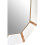 Premier Housewares Premier Housewares Wall Mirror with Gold Resin Frame 3