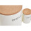 Premier Housewares 5Pc Cream Kitchen Storage Set, Kitchen Storage Set, 5 Piece Kitchen Canister Set, Stainless Steel Canisters 5