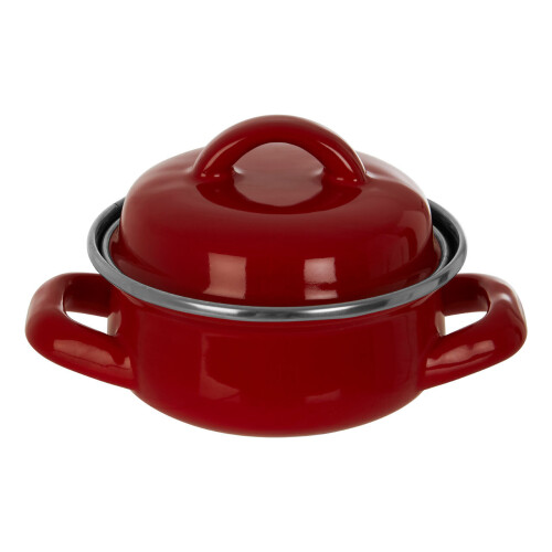 Premier Housewares Premier Housewares Porter 10cm Dia Red Mini Casserole Dish 1