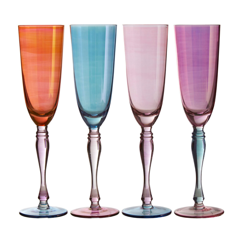 Premier Housewares Aurora Champagne Glasses  273ml