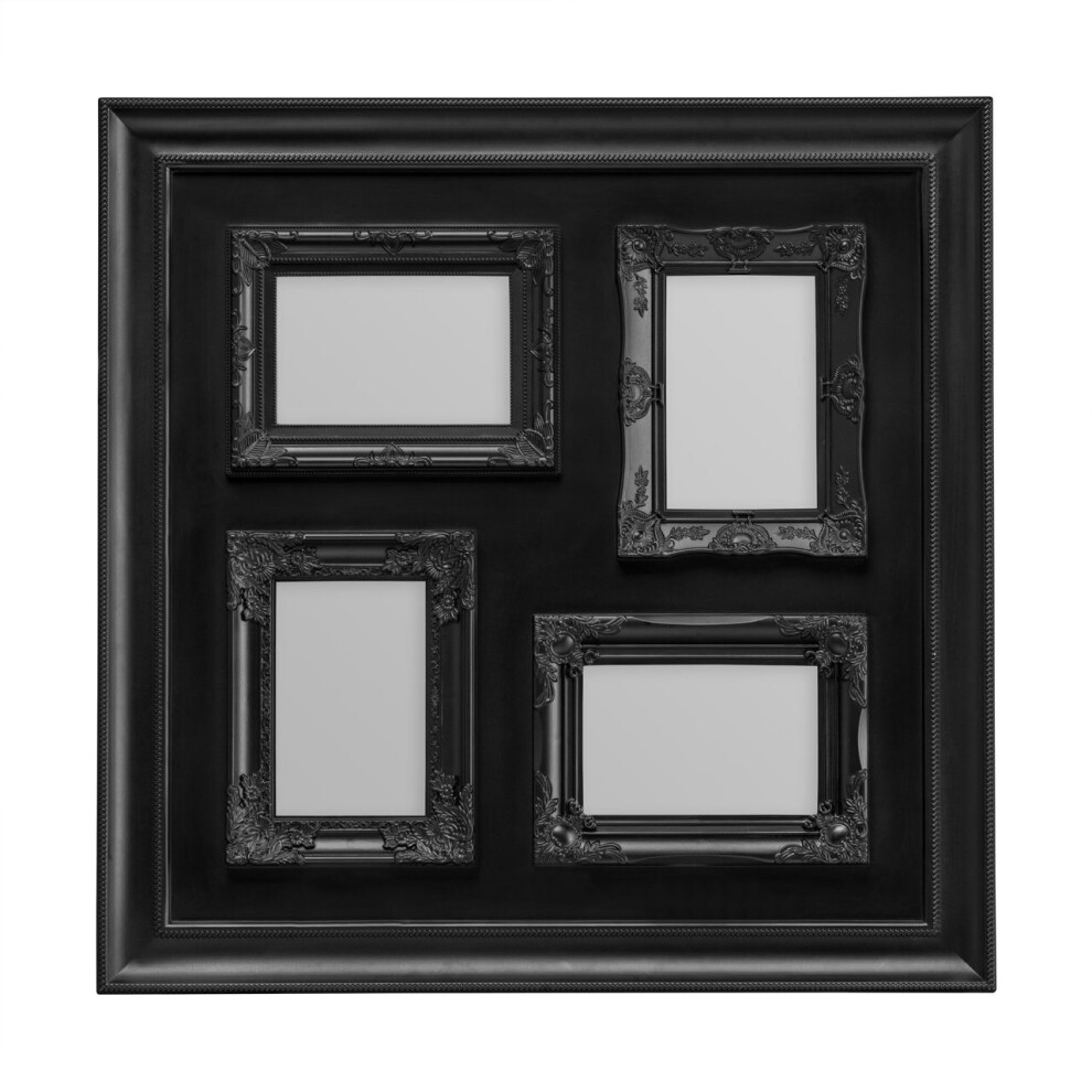 Premier Housewares 4 Photo Black Plastic Multi Photo Frame
