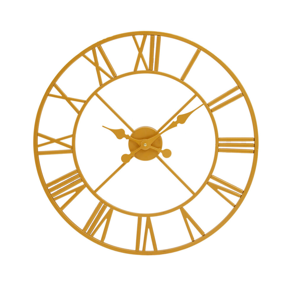 Premier Housewares Vitus Finish Wall Clock Gold