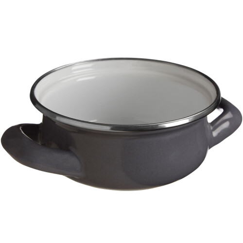 Premier Housewares Premier Housewares Porter Grey Enamel Mini Casserole Dish 2