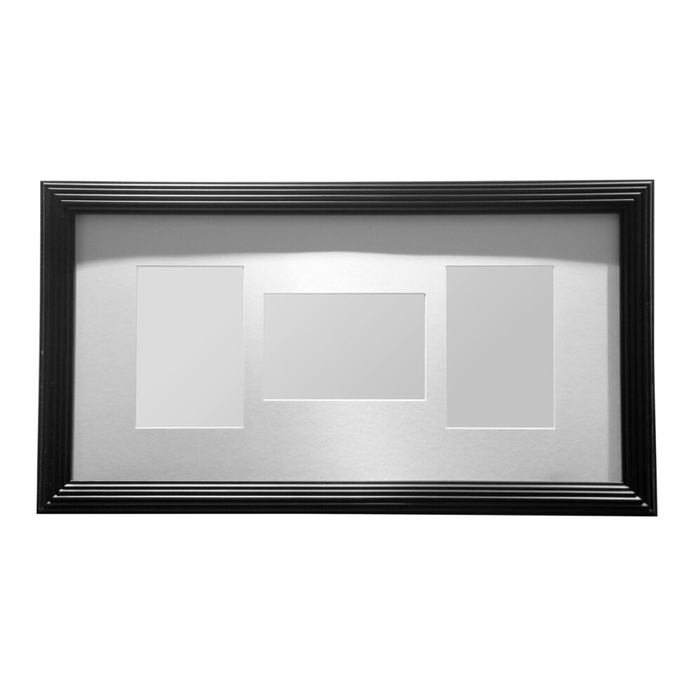 Premier Housewares Black 3 Photo Multi Photo Frame