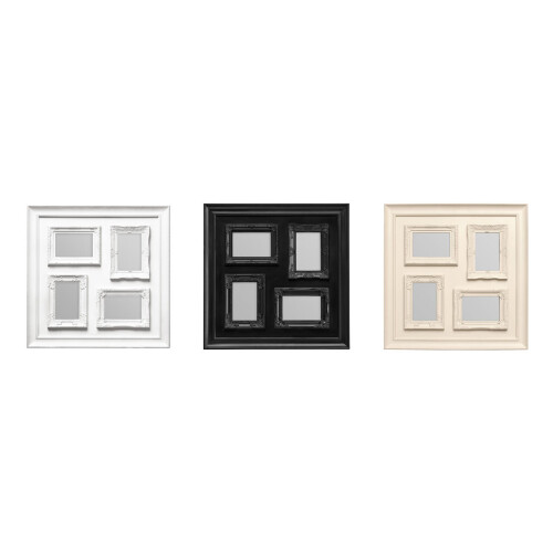 Premier Housewares Premier Housewares 4 Photo Black Plastic Multi Photo Frame 1