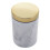Premier Housewares 5Pc White Marble Effect Storage Set, Kitchen Storage Set, 5 Piece Kitchen Canister Set, Metal Canisters 4