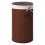 Premier Housewares Premier Housewares Kankyo Dark Brown Round Laundry Hamper 2