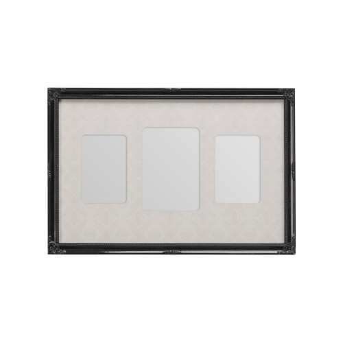 Premier Housewares Premier Housewares Black 3 Photo Multi Photo Frame