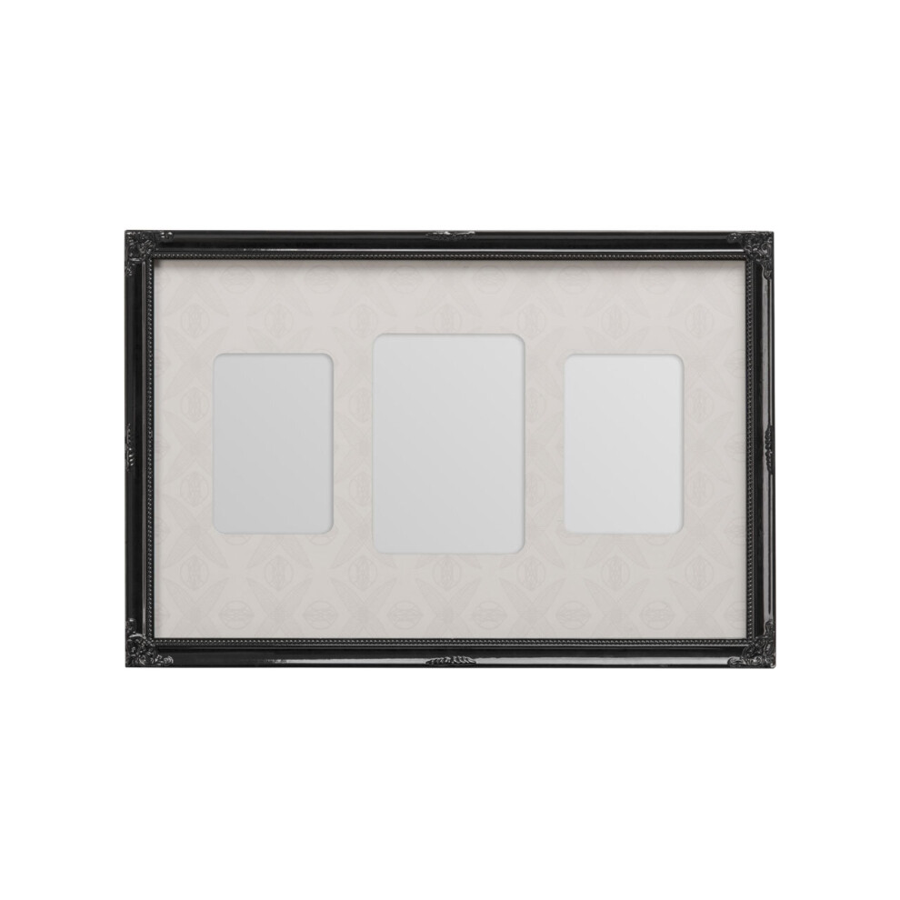 Premier Housewares 3 Photo Multi Photo Frame Black