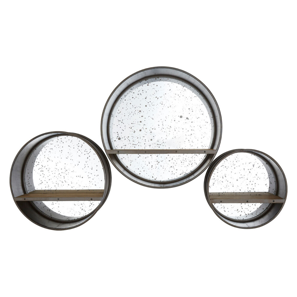 Premier Housewares Trinity Wall Mirrors  Set of 3