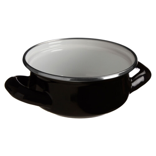 Premier Housewares Premier Housewares Porter Black Enamel Mini Casserole Dish 2