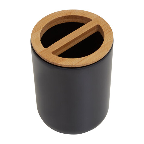 Premier Housewares Premier Housewares Canyon Black Toothbrush Holder 1