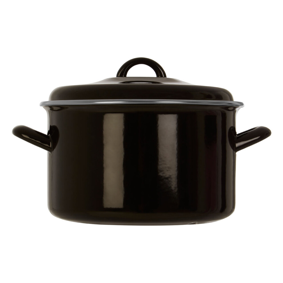 Premier Housewares Porter Large Casserole Dish Black