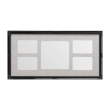 Premier Housewares Black 5 Photo Multi Photo Frame