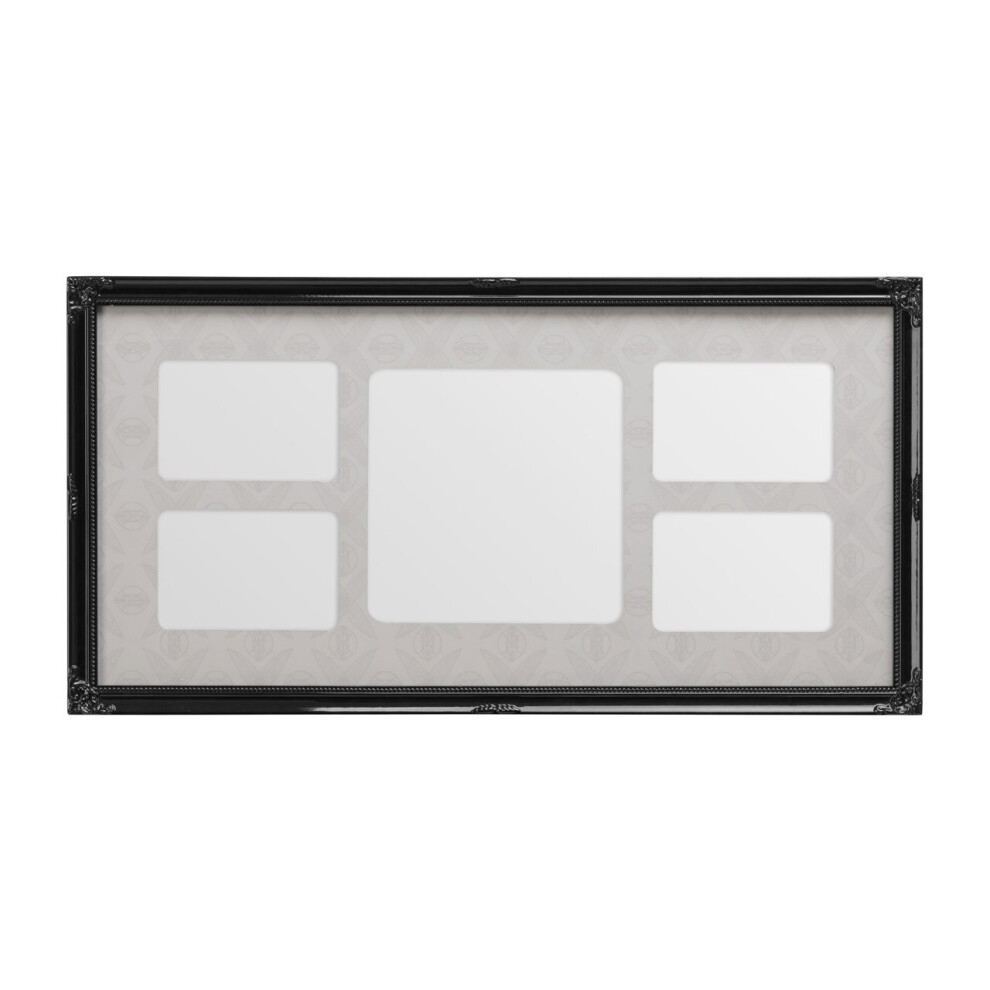 Premier Housewares 5 Photo Multi Photo Frame Black