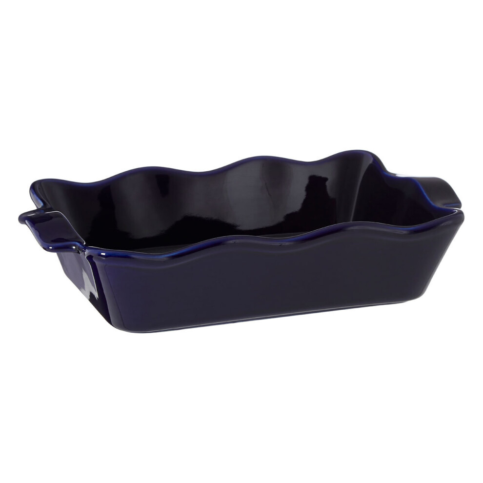 Premier Housewares Modern Retro Small Casserole Dish Blue