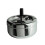 Premier Housewares Premier Housewares Chrome Effect Large Spinning Ashtray 1