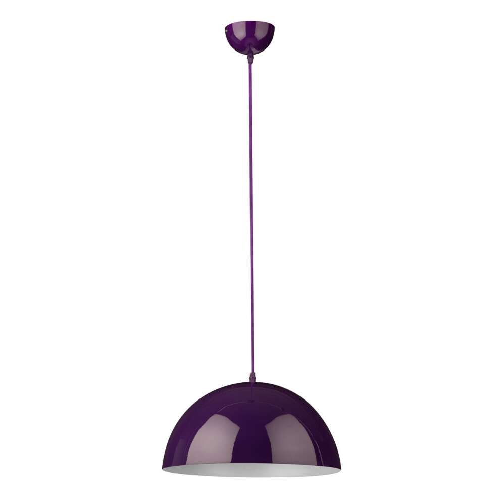 Interiors By Premier Purple Mars Pendant Light