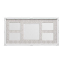 Premier Housewares White 5 Photo Multi Photo Frame