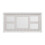 Premier Housewares Premier Housewares White 5 Photo Multi Photo Frame 1